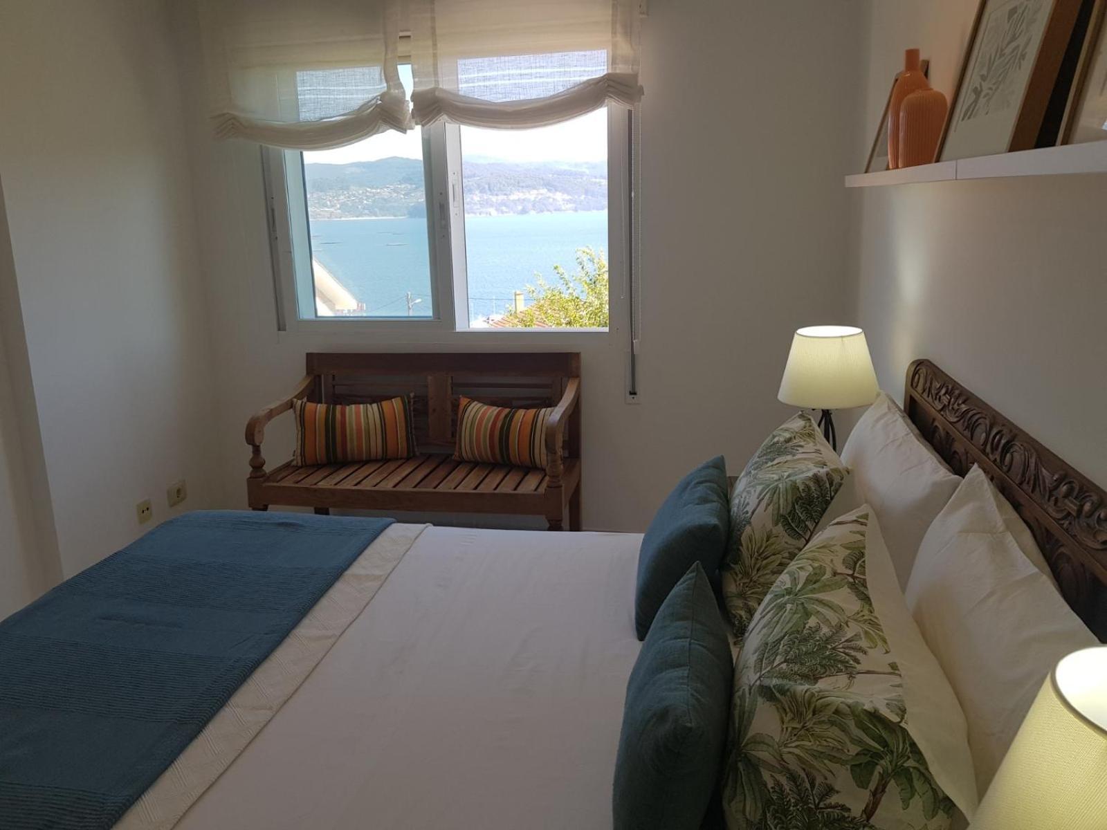 Coqueto Apartamento En Raxo, Sanxenxo Номер фото